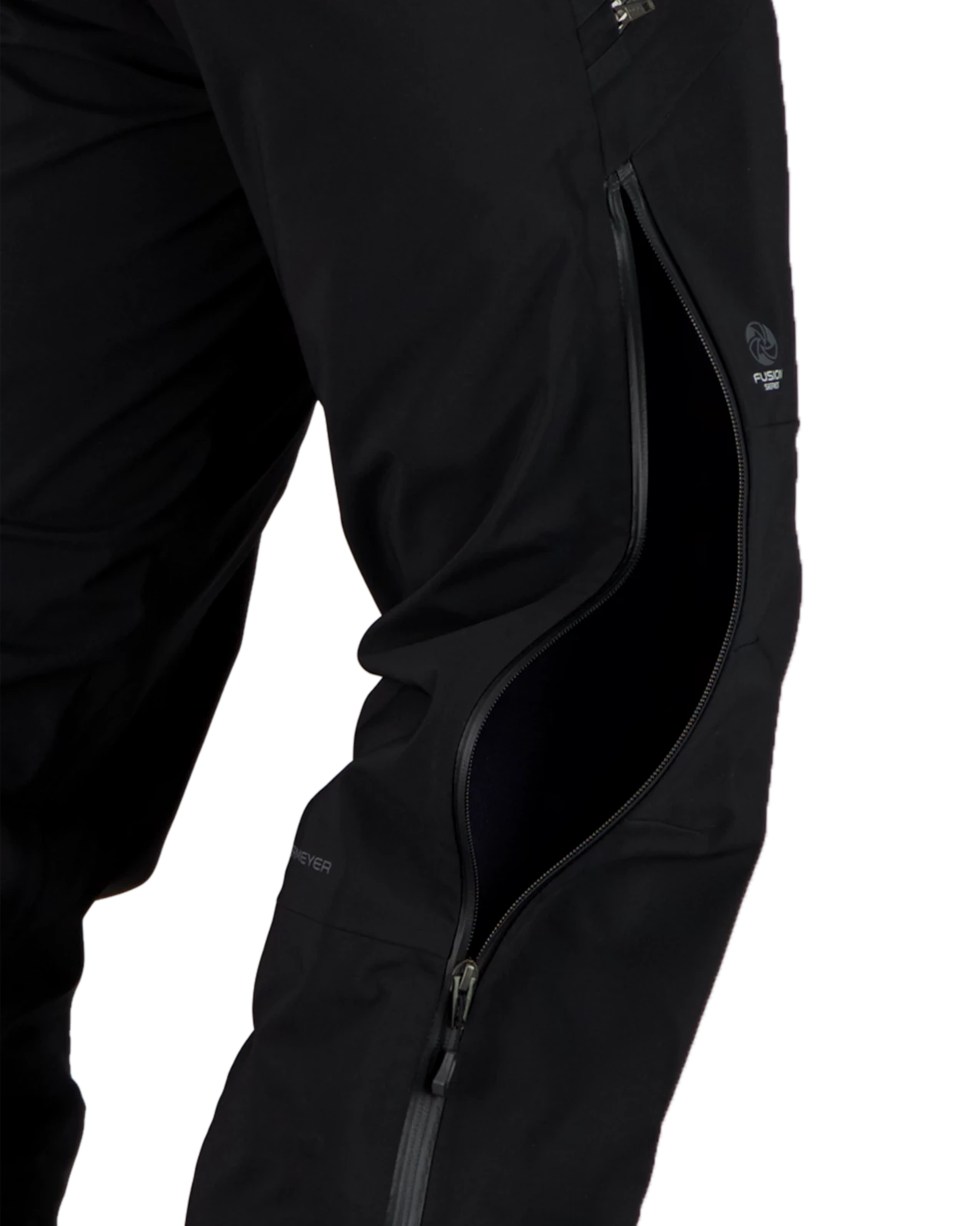 Obermeyer Foraker Shell Pant - Black 7 Obermeyer Foraker Shell Pant - Black - Image 5