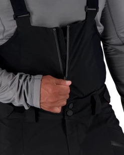 Obermeyer Fairweather Shell Bib Pant - Black -OBERMEYER Store WebZoom 2507916009 S10 MODDET6