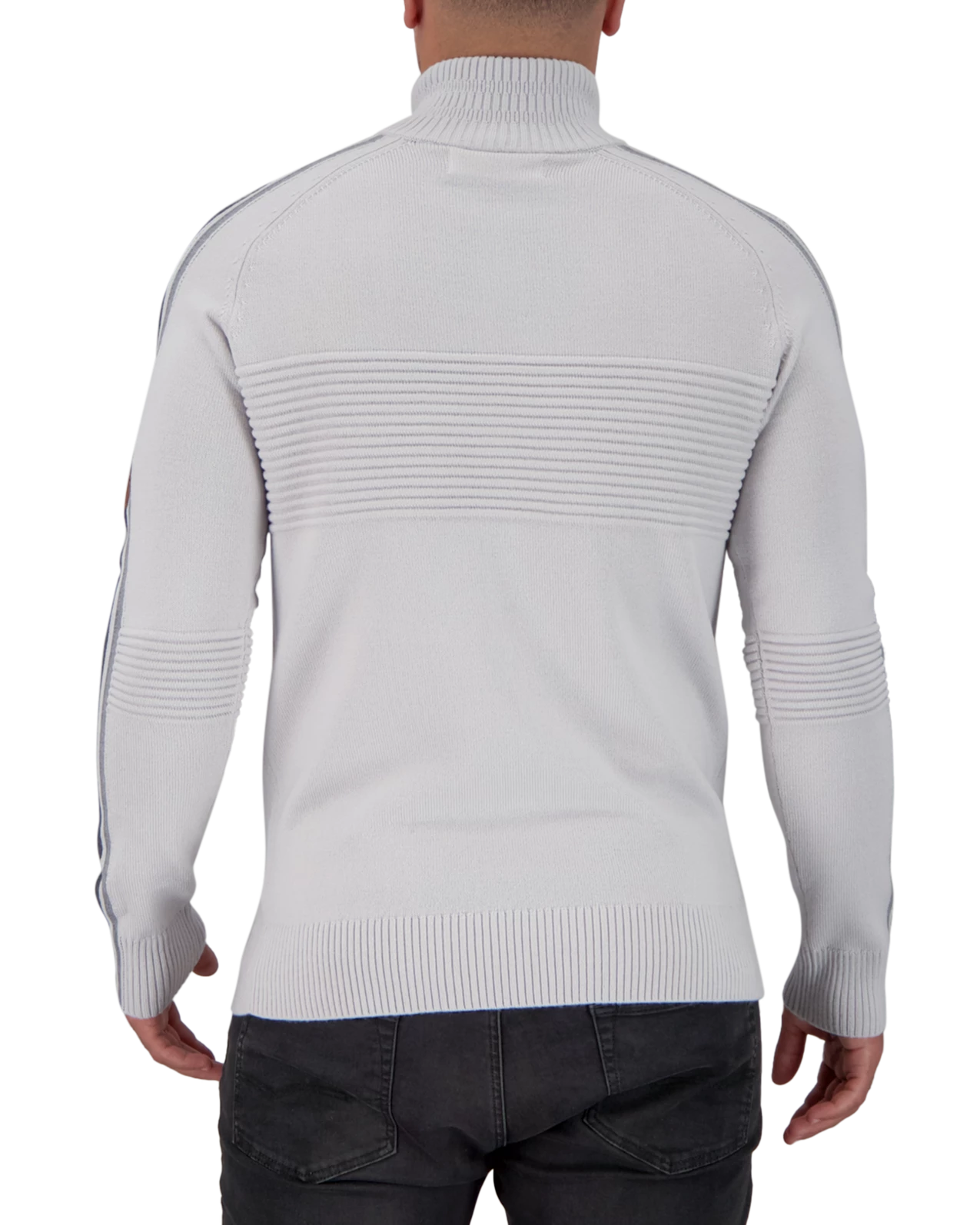 Obermeyer Vince ½ Zip Sweater - Fog 4 Obermeyer Vince ½ Zip Sweater - Fog - Image 2