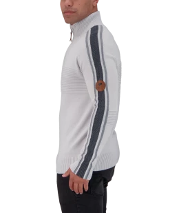 Obermeyer Vince ½ Zip Sweater - Fog 7 Obermeyer Vince ½ Zip Sweater - Fog -OBERMEYER Store WebZoom 2603017001 S04 MODSDE