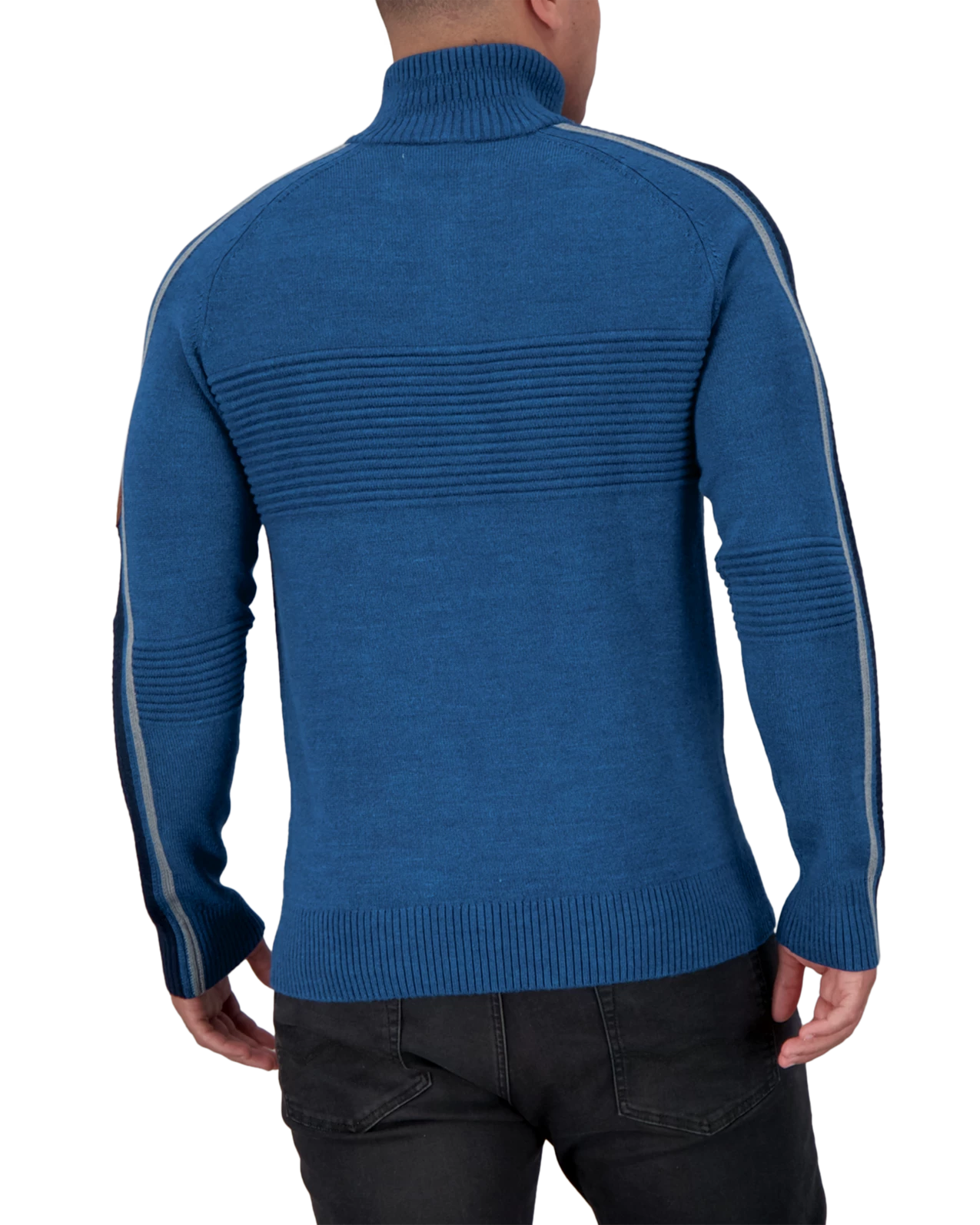 Obermeyer Vince ½ Zip Sweater - Blueprint 4 Obermeyer Vince ½ Zip Sweater - Blueprint - Image 2