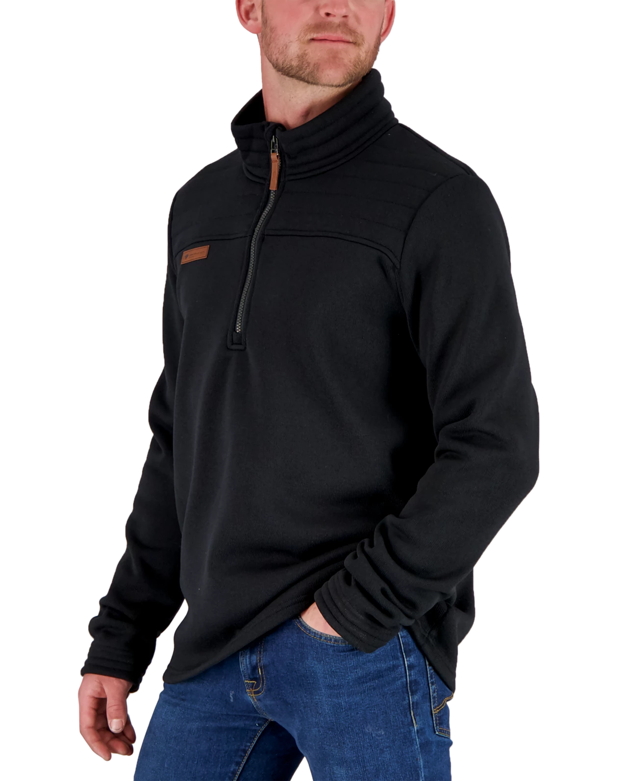 Obermeyer Jace Fleece Pullover - Black 5 Obermeyer Jace Fleece Pullover - Black - Image 3