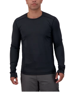 Obermeyer Lean Crew Baselayer Top - Black