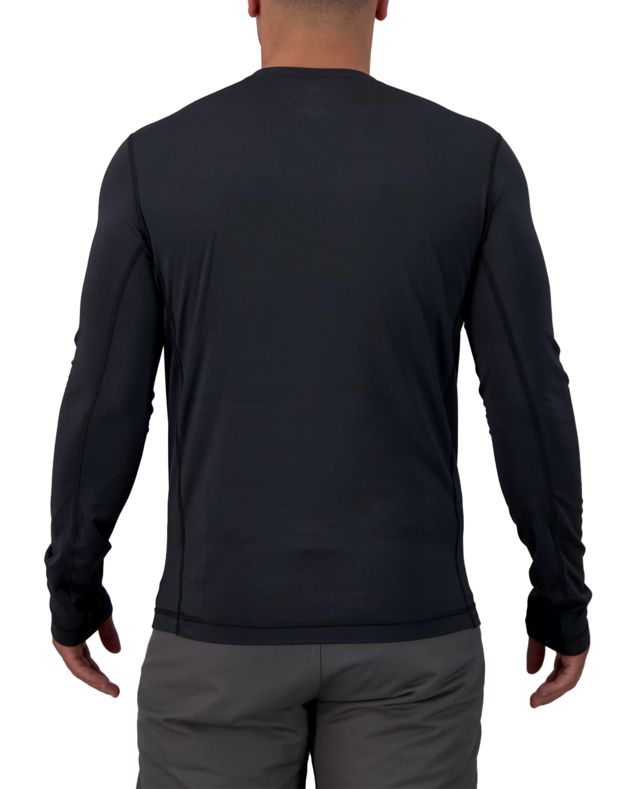 Obermeyer Lean Crew Baselayer Top - Black 4 Obermeyer Lean Crew Baselayer Top - Black - Image 2