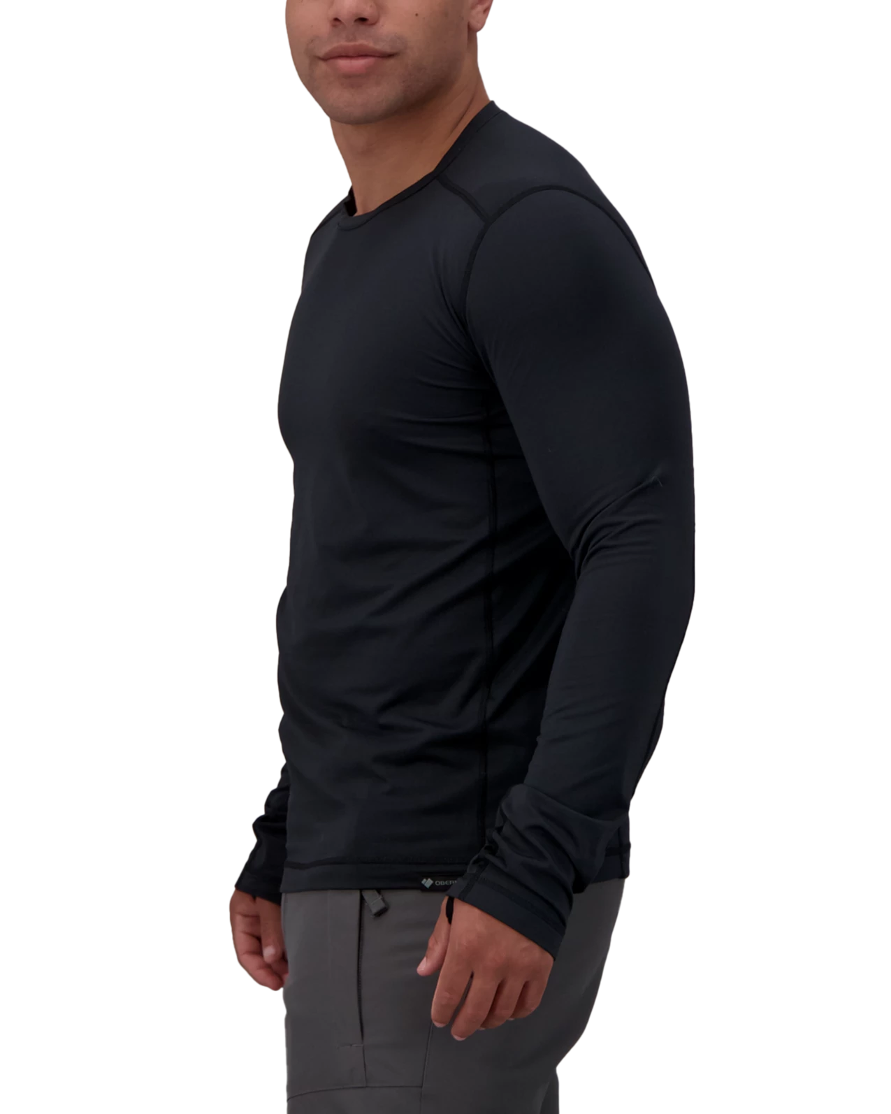 Obermeyer Lean Crew Baselayer Top - Black 5 Obermeyer Lean Crew Baselayer Top - Black - Image 3