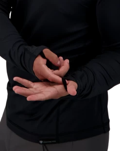 Obermeyer Lean Crew Baselayer Top - Black 9 Obermeyer Lean Crew Baselayer Top - Black -OBERMEYER Store WebZoom 2901116009 S05 MODDET1