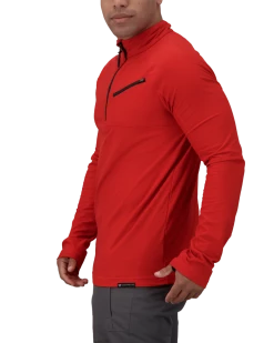Obermeyer Flex 1/4 Zip Baselayer Top - Brakelight 10 Obermeyer Flex 1/4 Zip Baselayer Top - Brakelight -OBERMEYER Store WebZoom 2901319042 S04 MODSDE