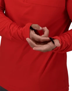 Obermeyer Flex 1/4 Zip Baselayer Top - Brakelight 12 Obermeyer Flex 1/4 Zip Baselayer Top - Brakelight -OBERMEYER Store WebZoom 2901319042 S06 MODDET2