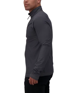 Obermeyer Flex 1/4 Zip Baselayer Top - Coal 9 Obermeyer Flex 1/4 Zip Baselayer Top - Coal -OBERMEYER Store WebZoom 2901320004 S04 MODSDE