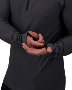 Obermeyer Flex 1/4 Zip Baselayer Top - Coal 11 Obermeyer Flex 1/4 Zip Baselayer Top - Coal -OBERMEYER Store WebZoom 2901320004 S06 MODDET2