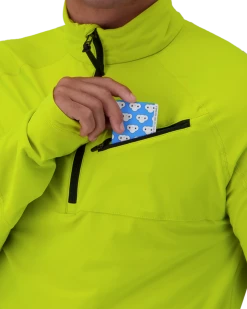 Obermeyer Flex 1/4 Zip Baselayer Top - Matcha -OBERMEYER Store WebZoom 2901321086 S05 MODDET1