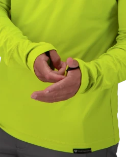 Obermeyer Flex 1/4 Zip Baselayer Top - Matcha -OBERMEYER Store WebZoom 2901321086 S06 MODDET2