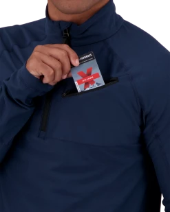 Obermeyer Flex 1/4 Zip Baselayer Top - Admiral -OBERMEYER Store WebZoom 2901321174 S05 MODDET1