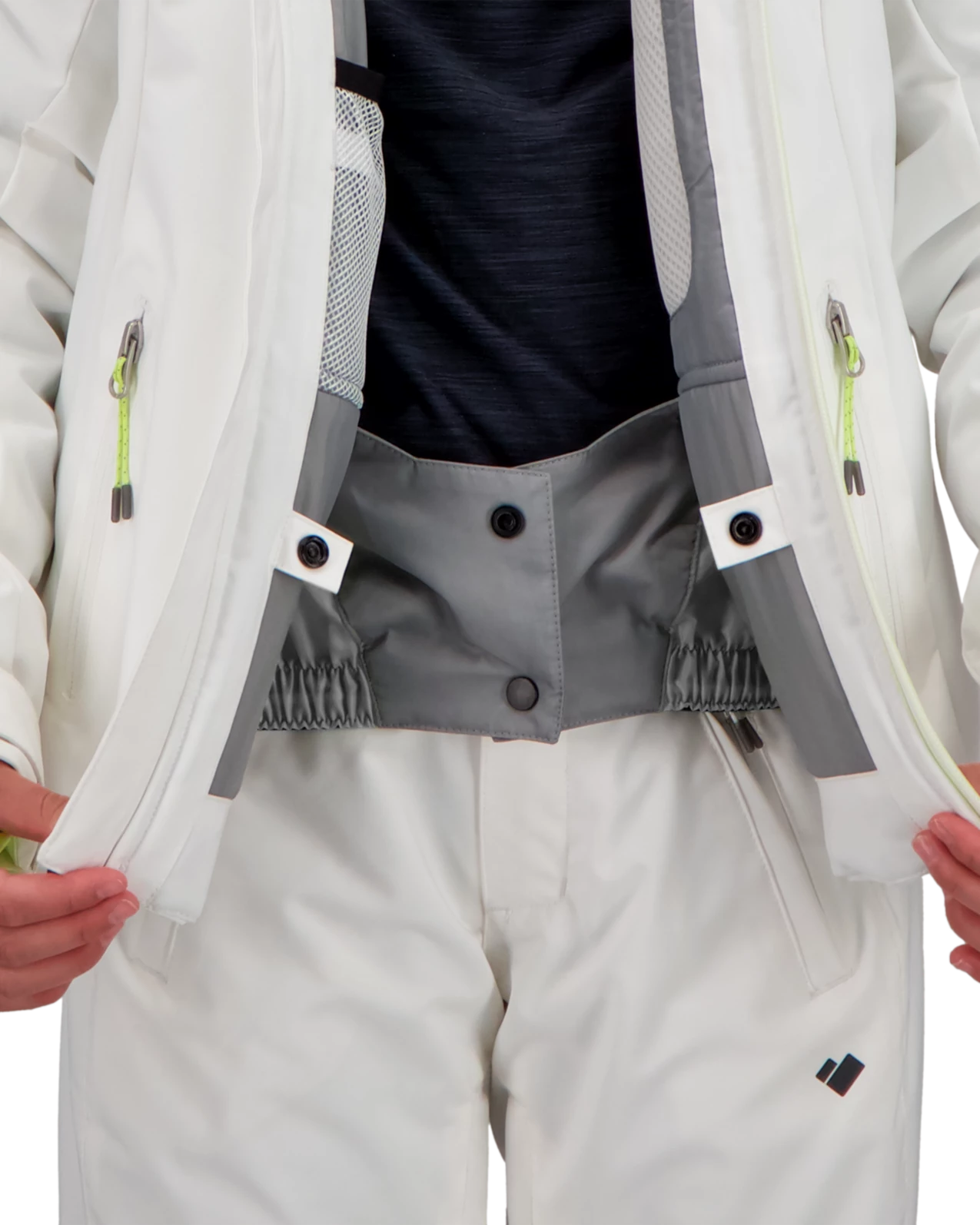 Obermeyer Leia Jacket - White 11 Obermeyer Leia Jacket - White - Image 9