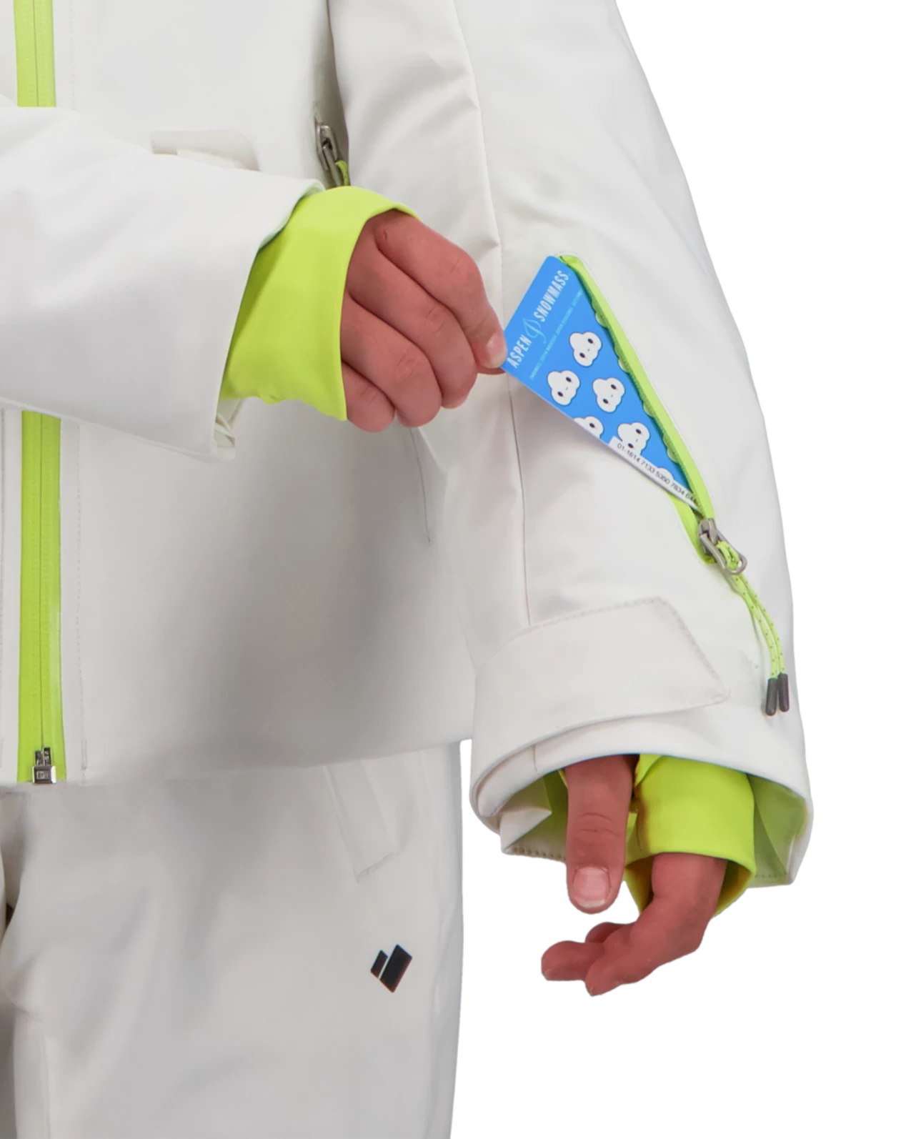 Obermeyer Leia Jacket - White 12 Obermeyer Leia Jacket - White - Image 10