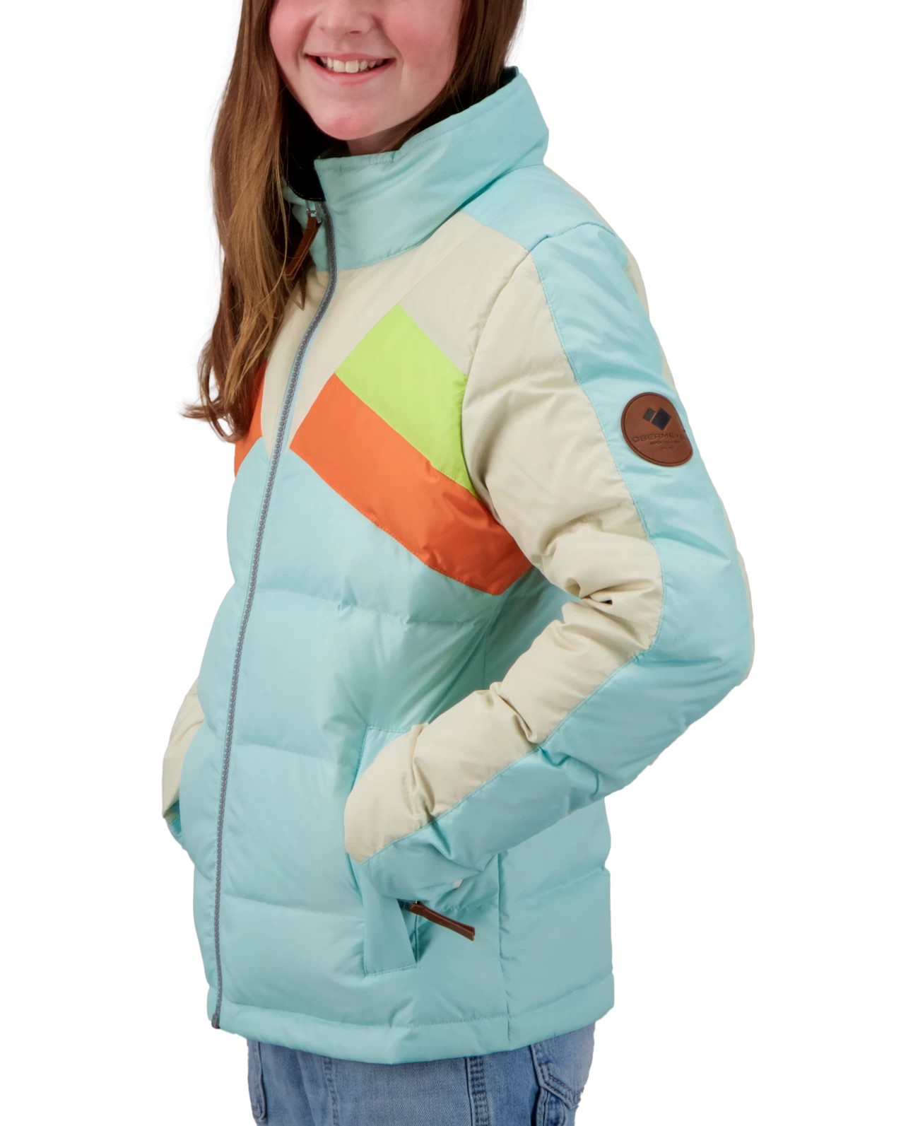Obermeyer Ember Down Jacket - Clearwater 5 Obermeyer Ember Down Jacket - Clearwater - Image 3