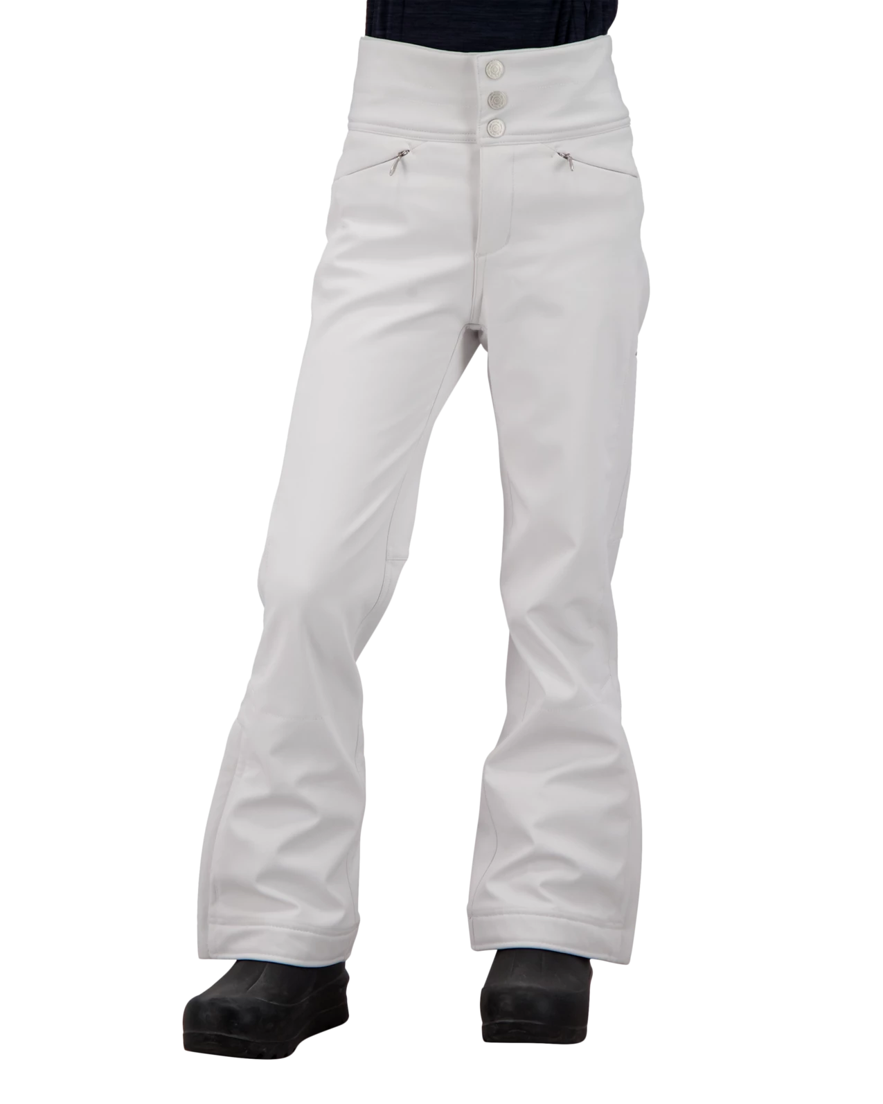 Obermeyer Jolie Softshell Pant - White 2 Obermeyer Jolie Softshell Pant - White