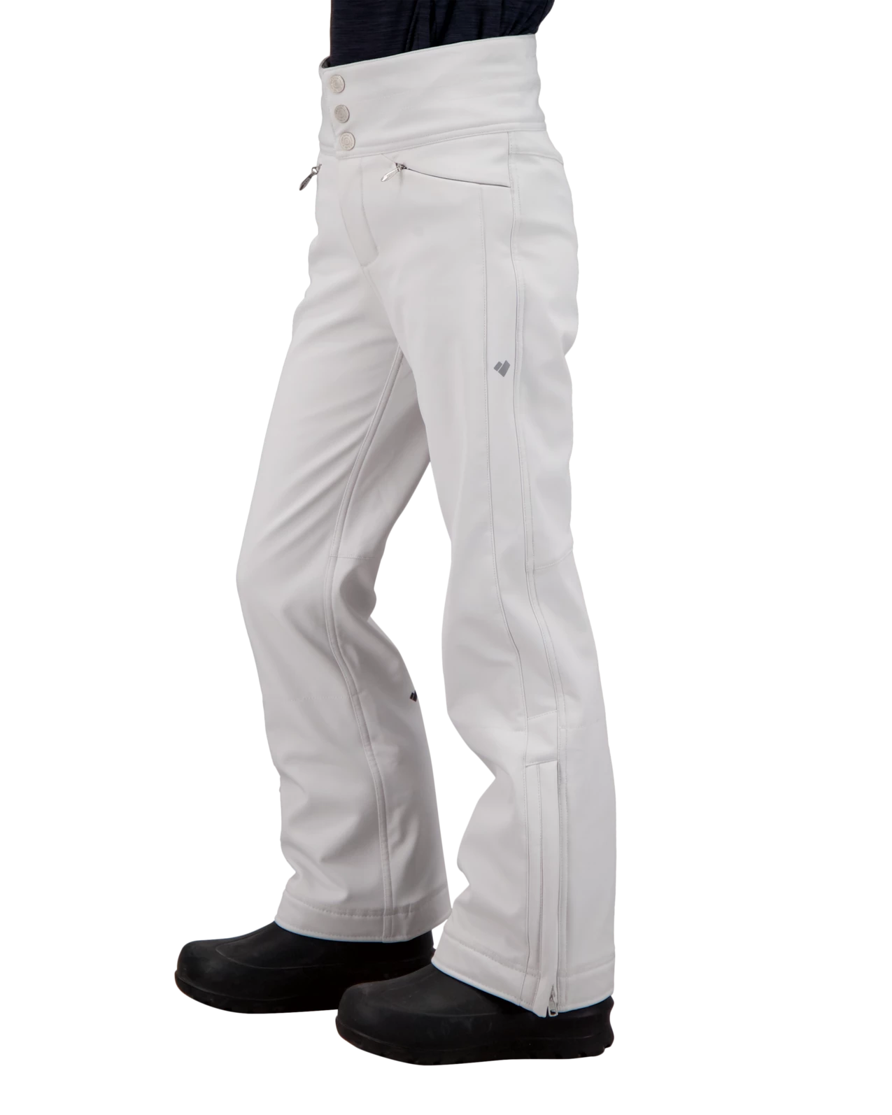 Obermeyer Jolie Softshell Pant - White 4 Obermeyer Jolie Softshell Pant - White - Image 3