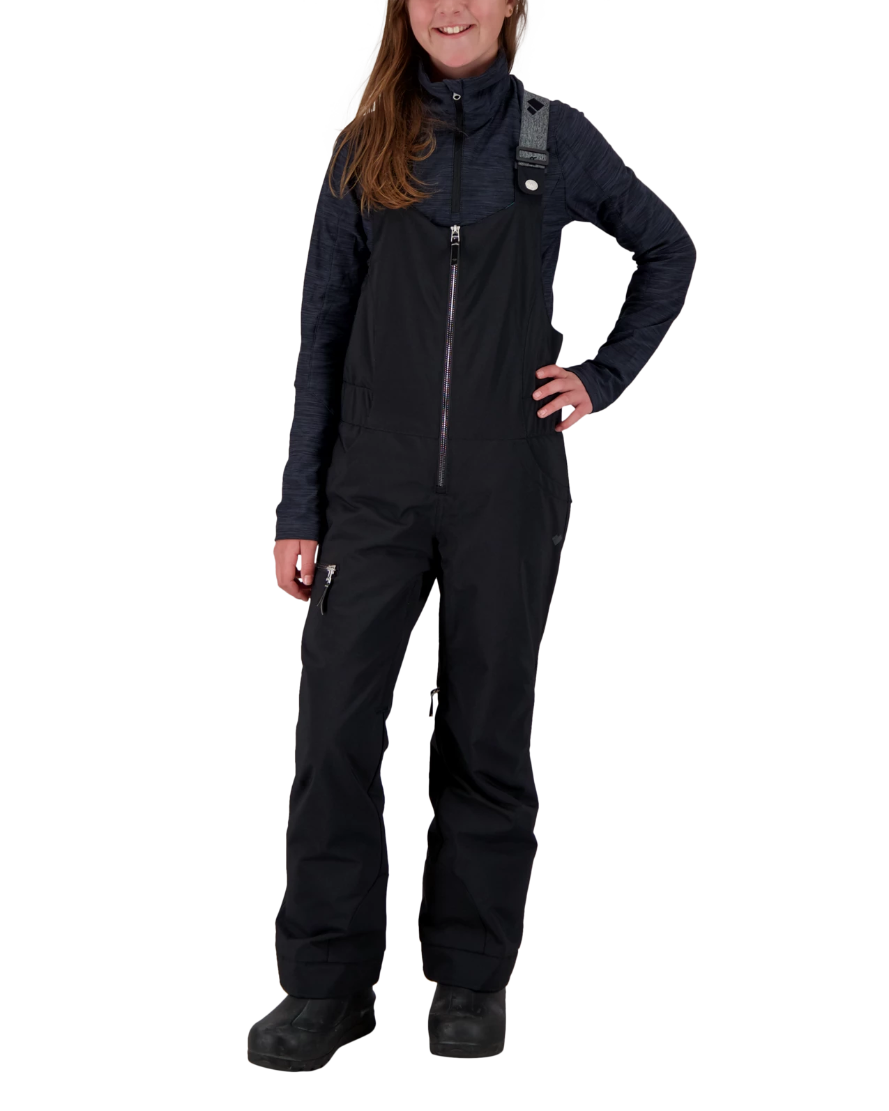 Obermeyer Anya Bib Pant - Black 3 Obermeyer Anya Bib Pant - Black