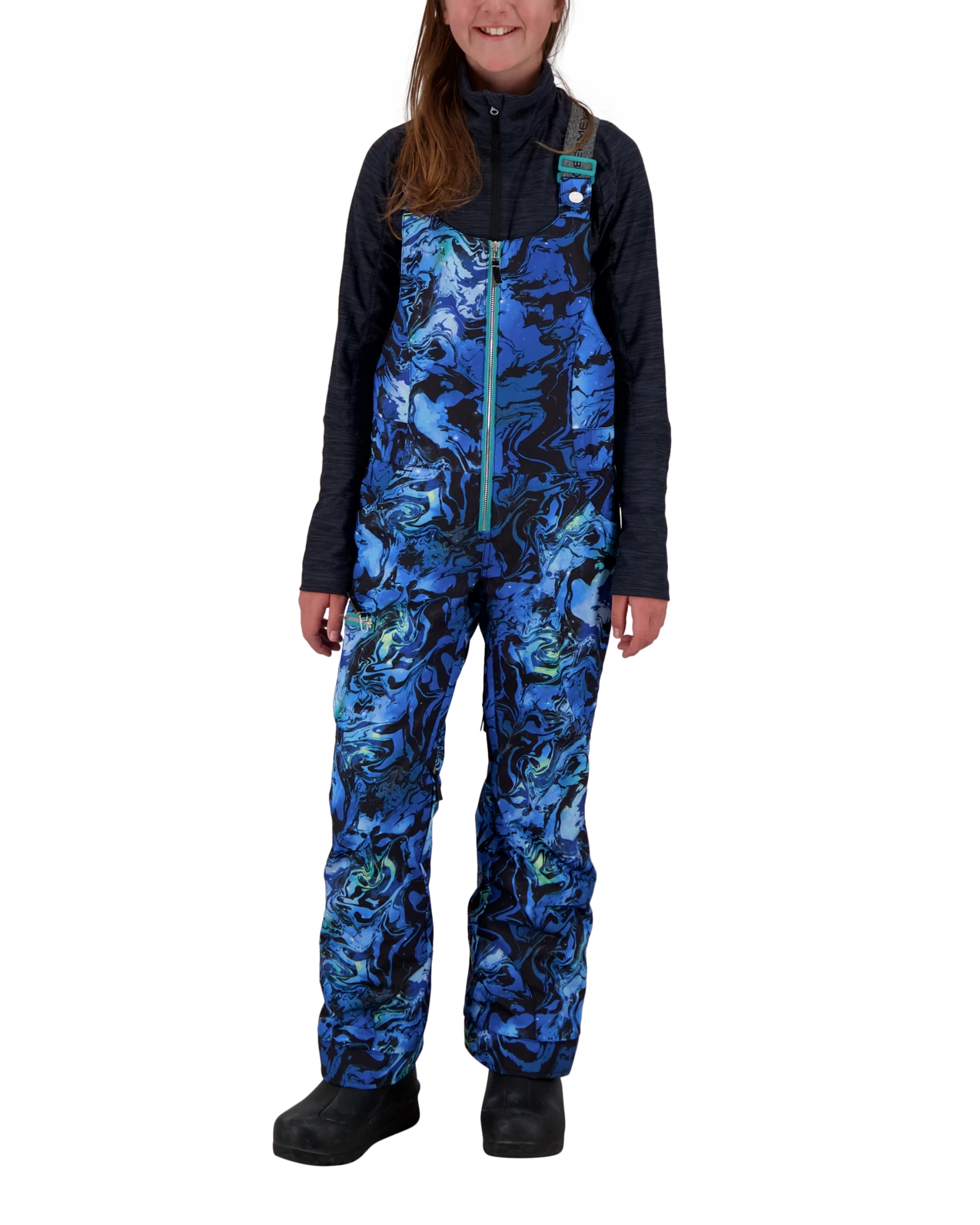 Obermeyer Anya Bib Pant - Space Out 3 Obermeyer Anya Bib Pant - Space Out
