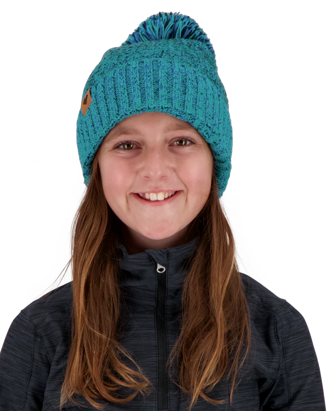 Obermeyer Albany Pom Beanie - Off Tropic 3 Obermeyer Albany Pom Beanie - Off Tropic