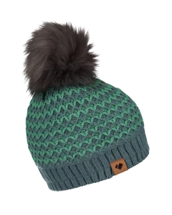 Obermeyer Tucson Faux Fur Pom Beanie - In Too Deep -OBERMEYER Store WebZoom 3801621171 S05 MQNSDE