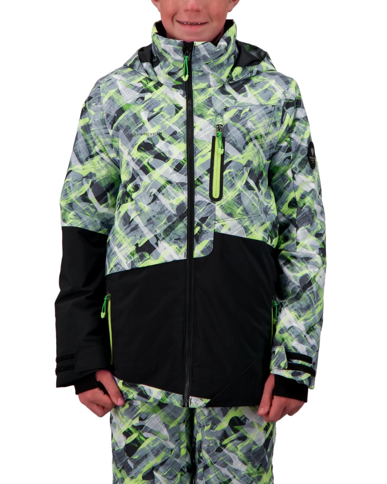 Obermeyer Axel Jacket - Carbon Camo 3 Obermeyer Axel Jacket - Carbon Camo