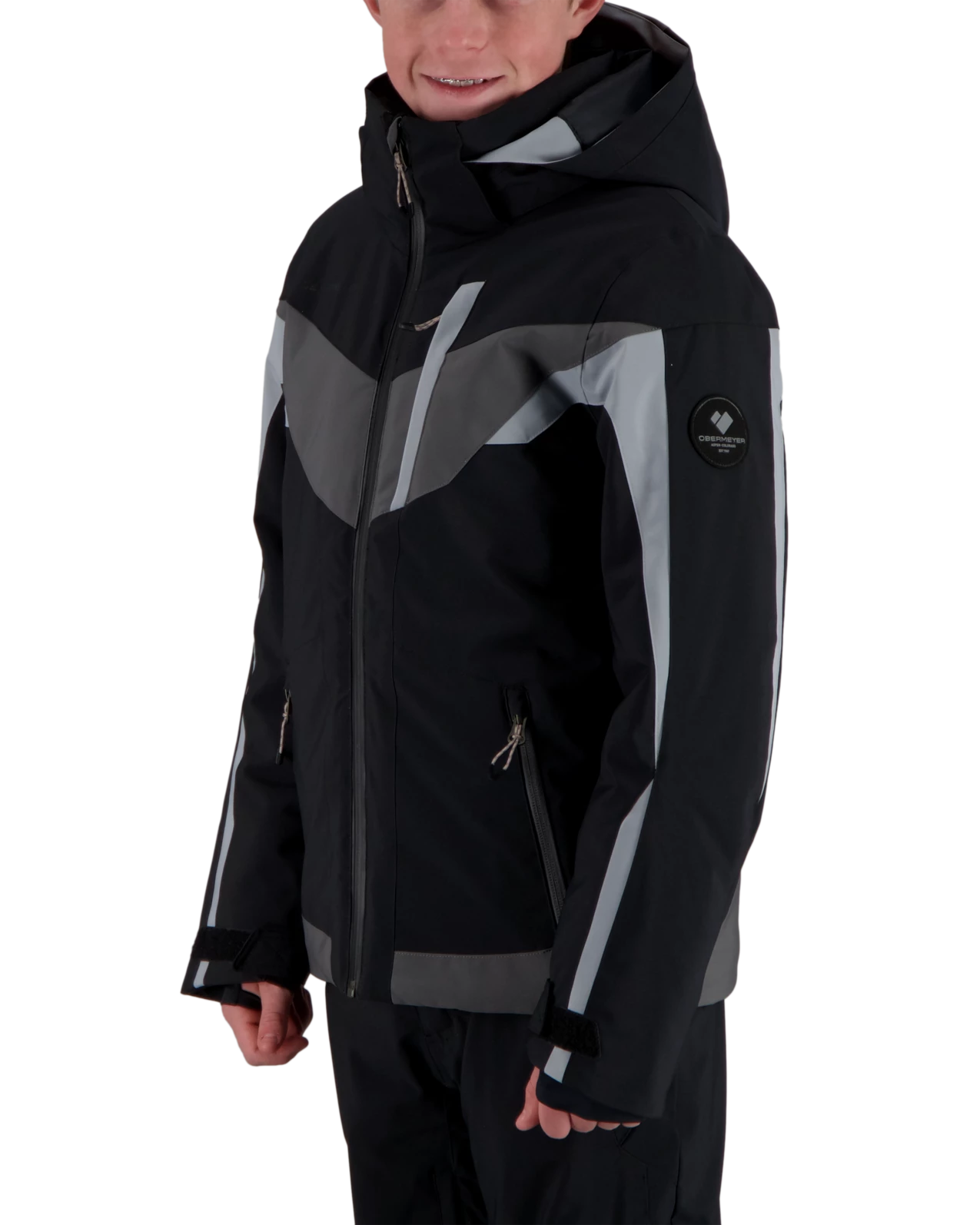 Obermeyer Mach 12 Jacket - Black 5 Obermeyer Mach 12 Jacket - Black - Image 3
