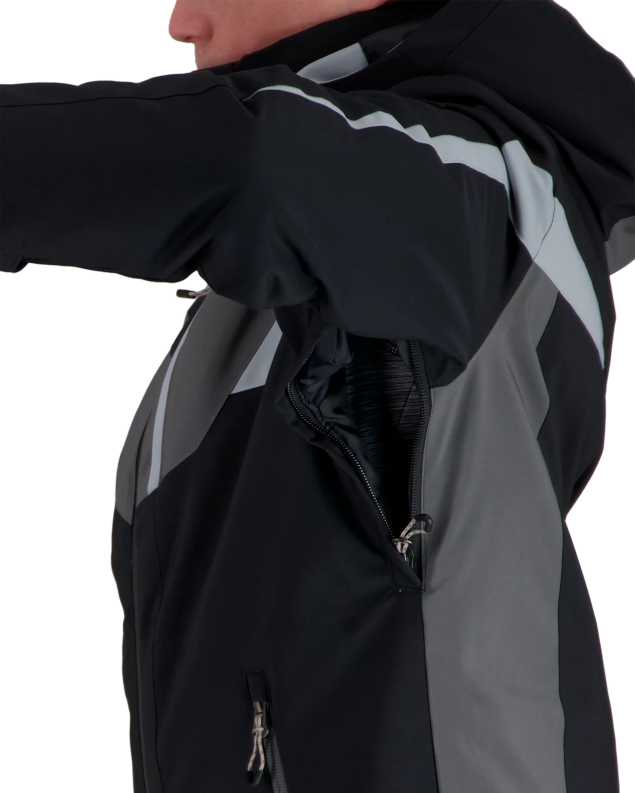Obermeyer Mach 12 Jacket - Black 8 Obermeyer Mach 12 Jacket - Black - Image 6
