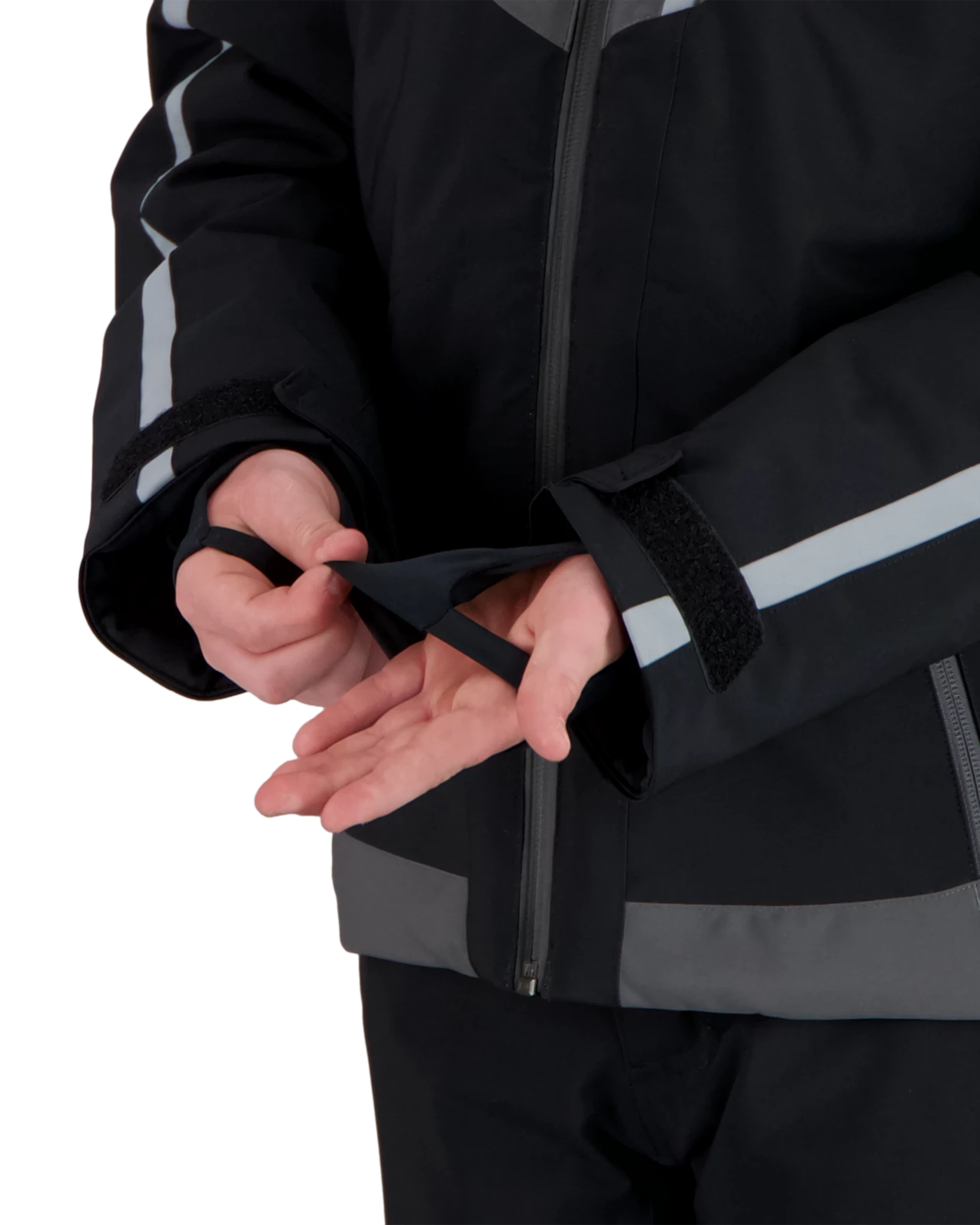 Obermeyer Mach 12 Jacket - Black 12 Obermeyer Mach 12 Jacket - Black - Image 10