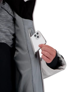 Obermeyer Mach 12 Jacket - Fog -OBERMEYER Store WebZoom 4107617001 S08 MODDET4