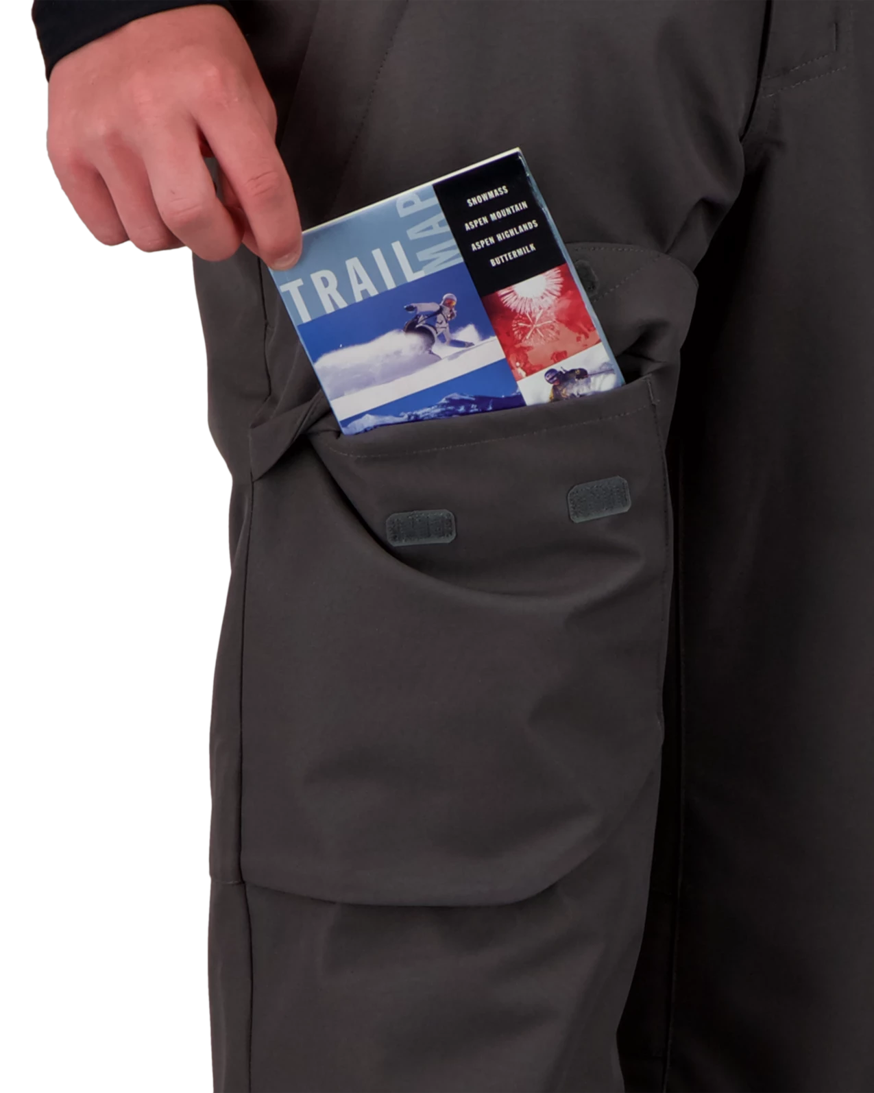 Obermeyer Brisk Pant - Coal 7 Obermeyer Brisk Pant - Coal - Image 5