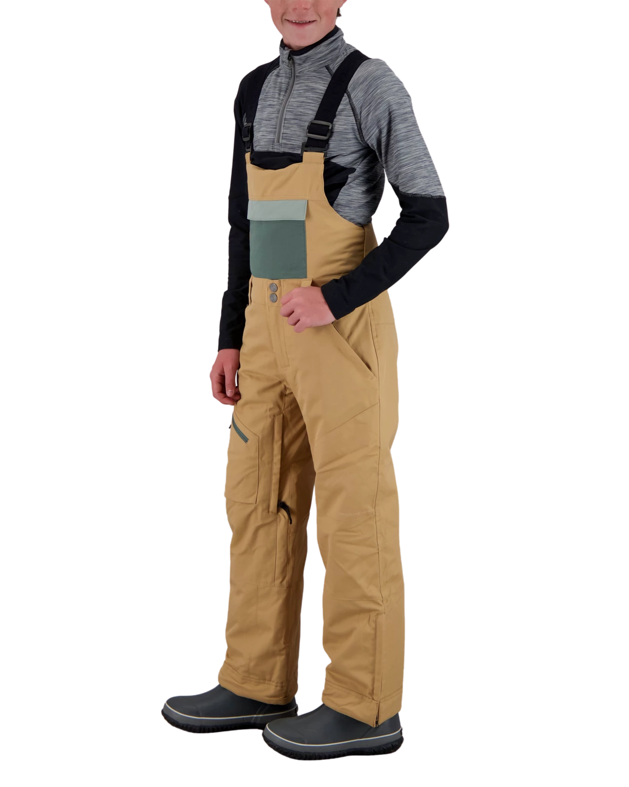 Obermeyer Connor Bib Pant - Dune 5 Obermeyer Connor Bib Pant - Dune - Image 3
