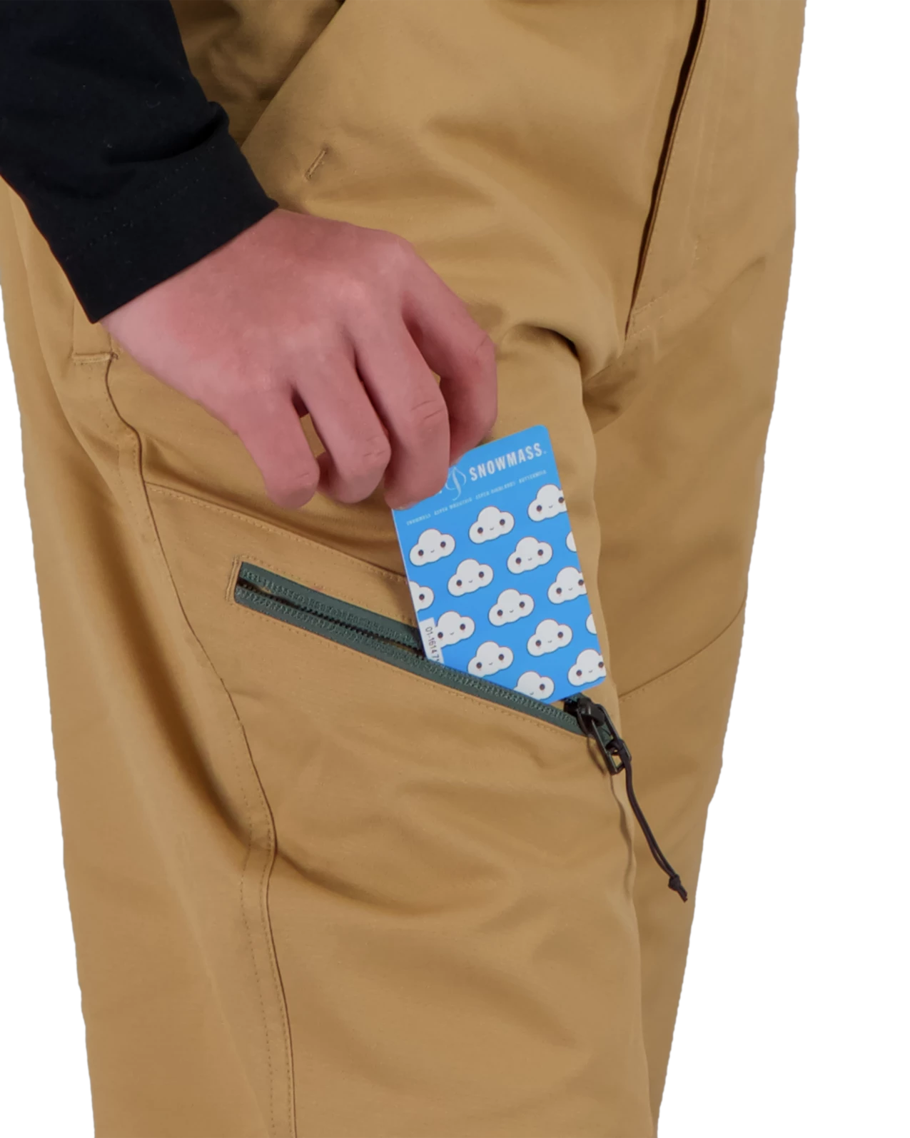 Obermeyer Connor Bib Pant - Dune 8 Obermeyer Connor Bib Pant - Dune - Image 6