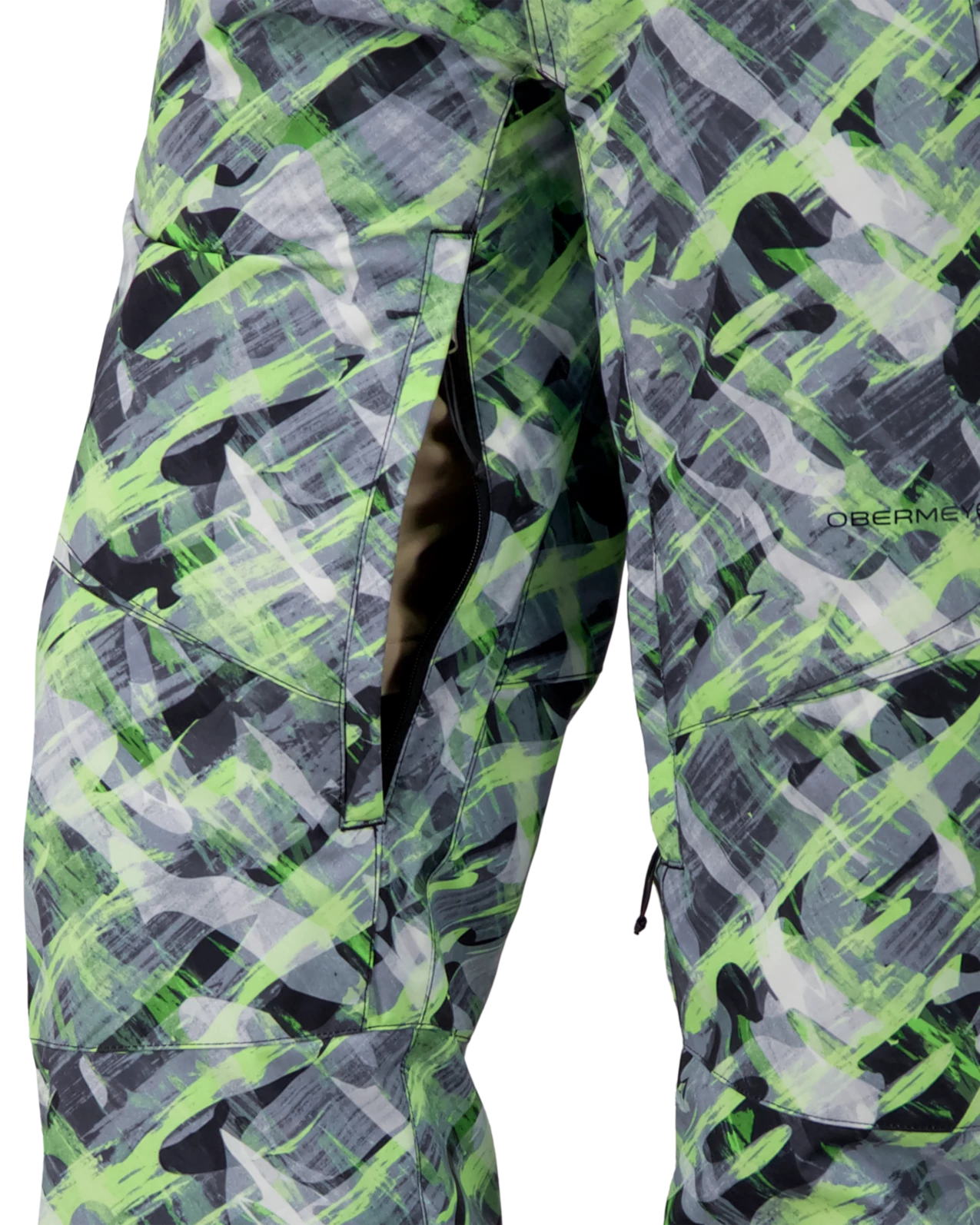 Obermeyer Parker Pant - Carbon Camo 6 Obermeyer Parker Pant - Carbon Camo - Image 4