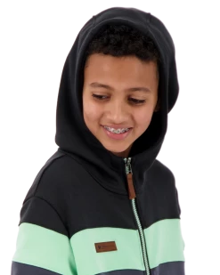 Obermeyer Lucas Fleece Hoodie - Coal -OBERMEYER Store WebZoom 4701720004 S08 MODDET1