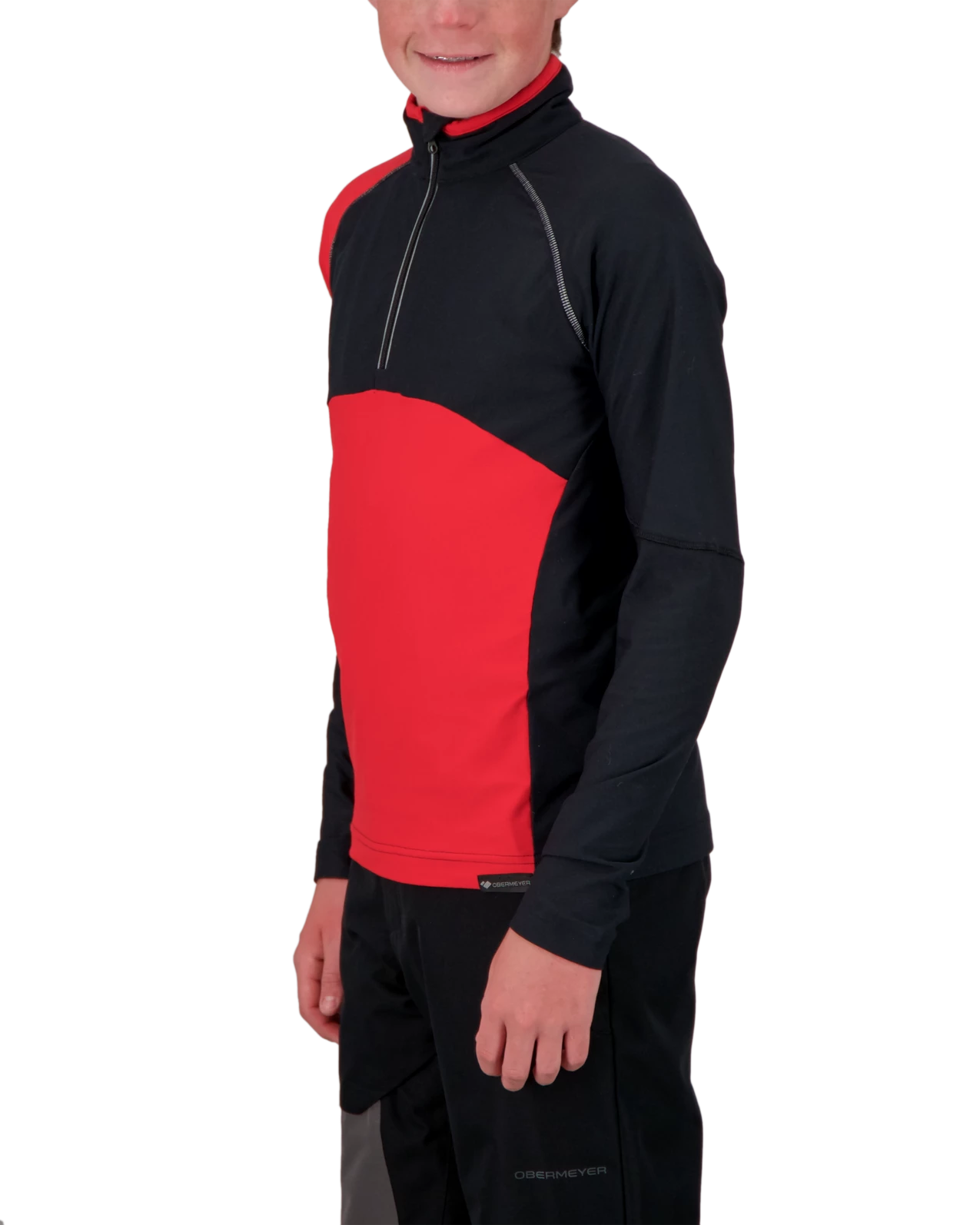 Obermeyer Transport 1/4 Zip - Brakelight 5 Obermeyer Transport 1/4 Zip - Brakelight - Image 3