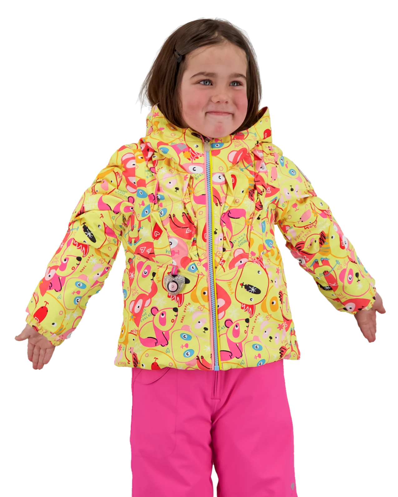 Obermeyer Livy Jacket - Panda Pals 3 Obermeyer Livy Jacket - Panda Pals