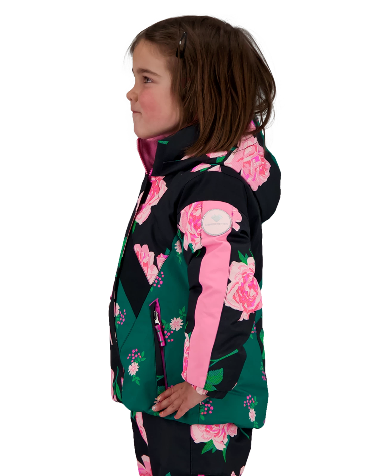 Obermeyer Lissa Jacket - Roses-R-Pink 5 Obermeyer Lissa Jacket - Roses-R-Pink - Image 3
