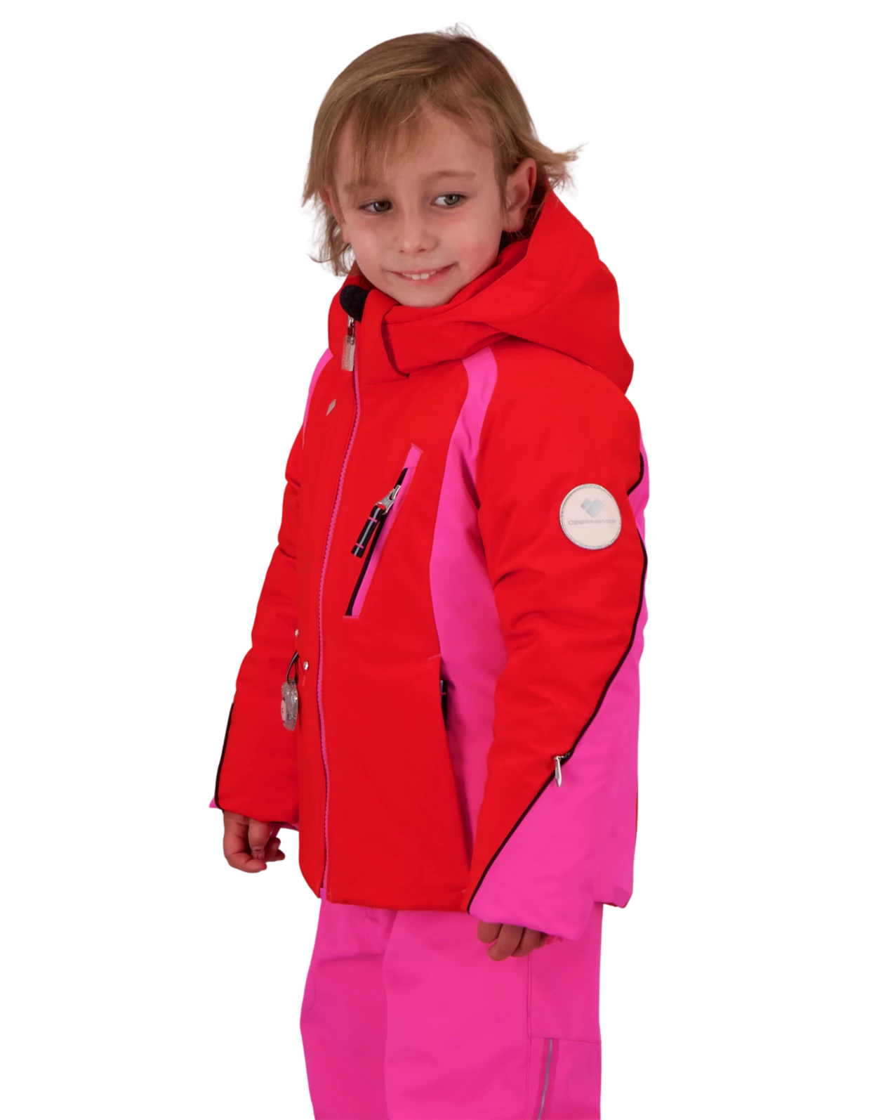 Obermeyer Cara Mia Jacket - Red 5 Obermeyer Cara Mia Jacket - Red - Image 3