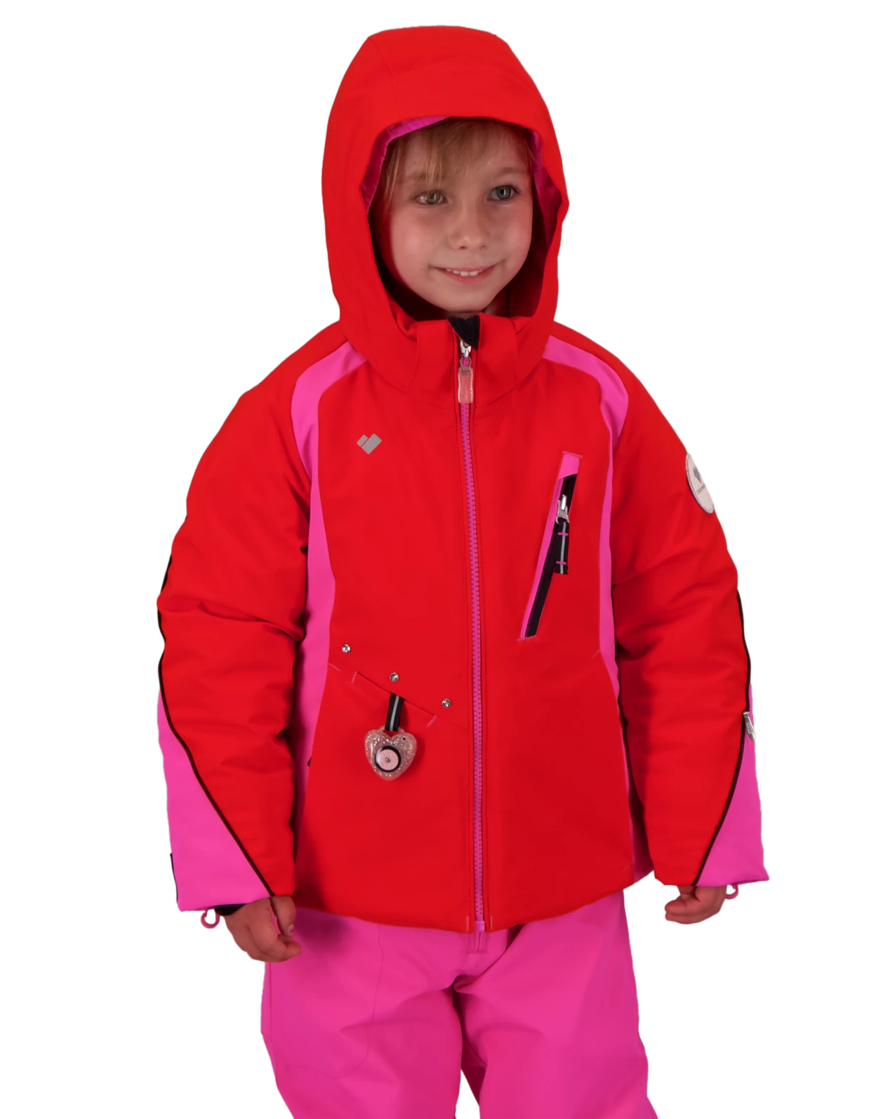 Obermeyer Cara Mia Jacket - Red 6 Obermeyer Cara Mia Jacket - Red - Image 4