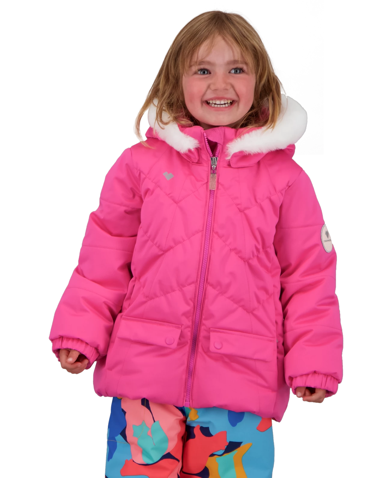 Obermeyer Roselet Jacket - Pink Pwr 3 Obermeyer Roselet Jacket - Pink Pwr