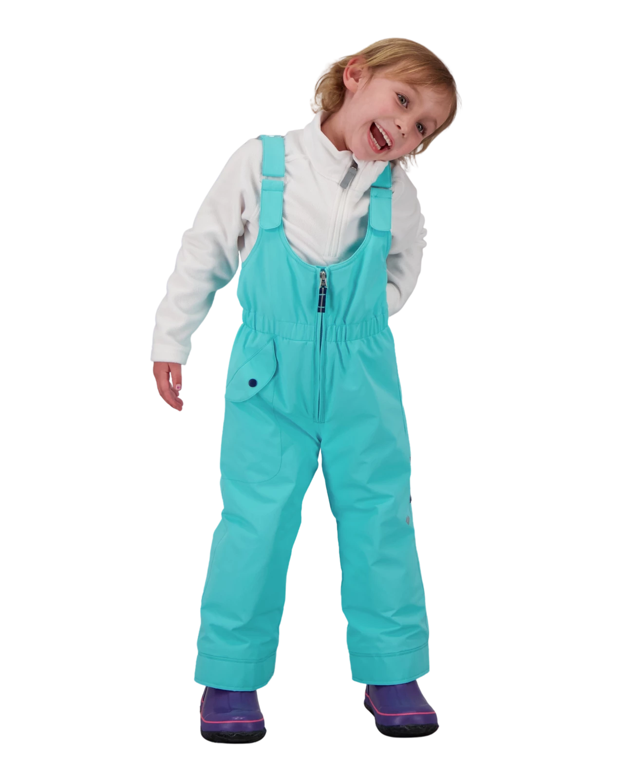 Obermeyer Snoverall Pant - Baby Blues 3 Obermeyer Snoverall Pant - Baby Blues