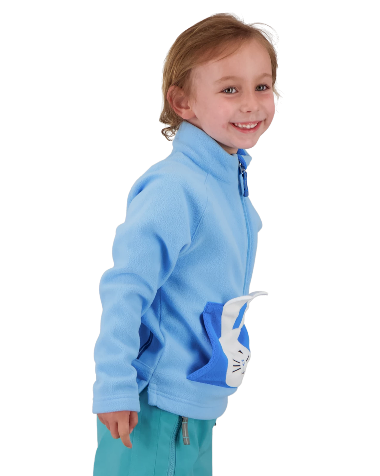 Obermeyer Bunny Slope Fleece - Blues To Me 5 Obermeyer Bunny Slope Fleece - Blues To Me - Image 3