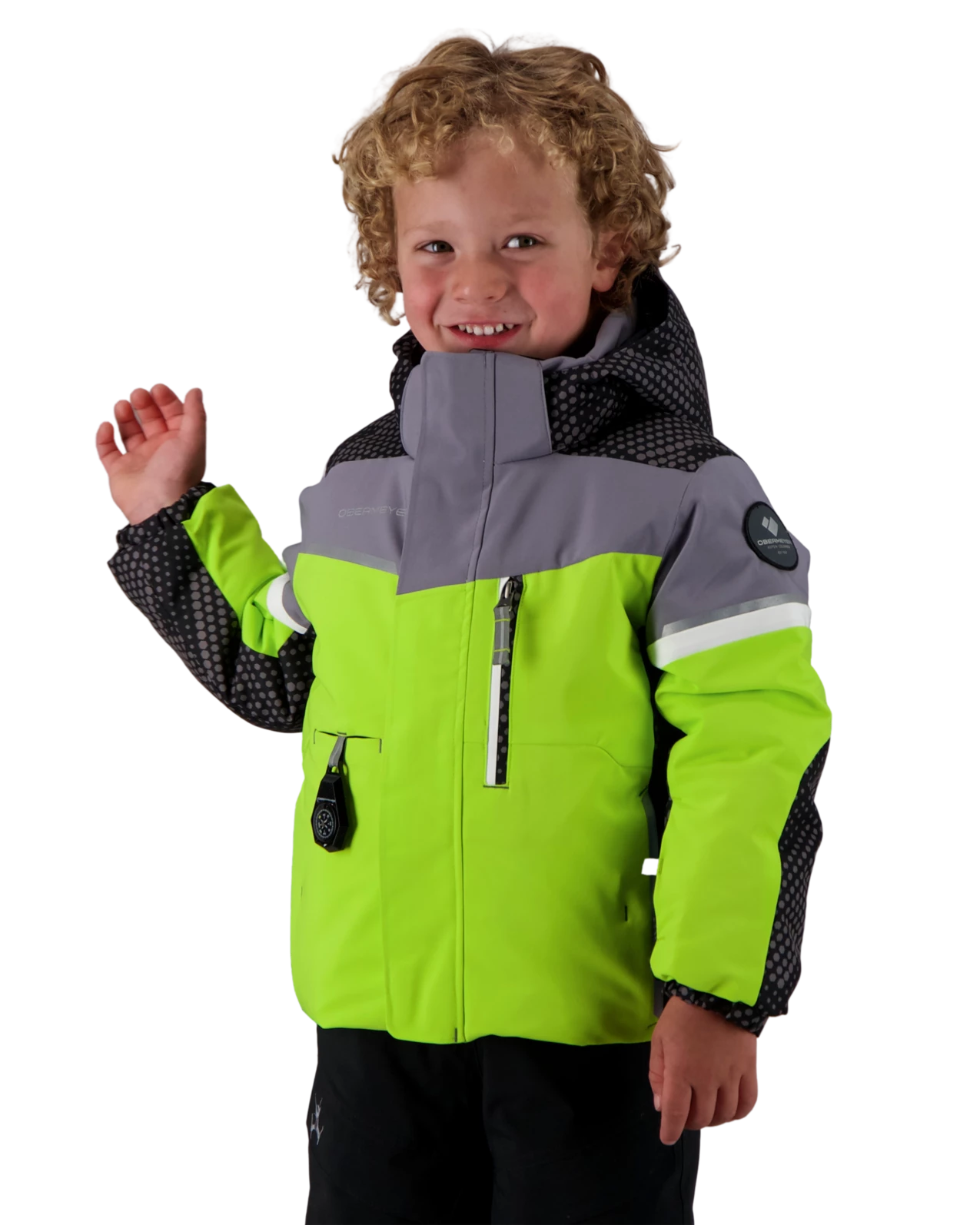 Obermeyer Formation Jacket - Fluorescent 3 Obermeyer Formation Jacket - Fluorescent