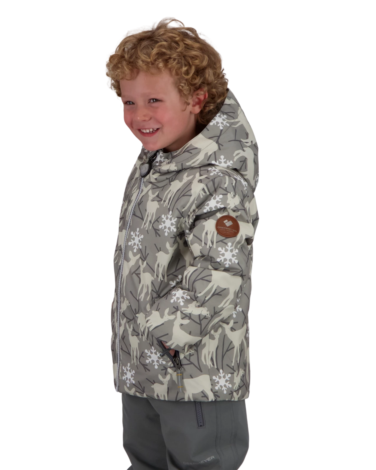 Obermeyer Ash Jacket - Deerly Gray 5 Obermeyer Ash Jacket - Deerly Gray - Image 3