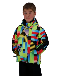 Obermeyer Camber Jacket - Stripe-Out