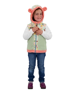 Obermeyer Logan Fleece Vest - Vintage Palm