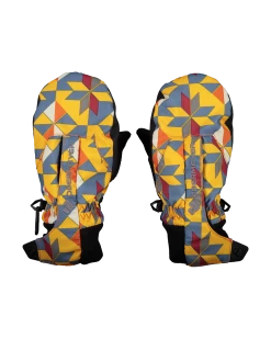 Obermeyer Thumbs Up Mitten Print - Geo Metric