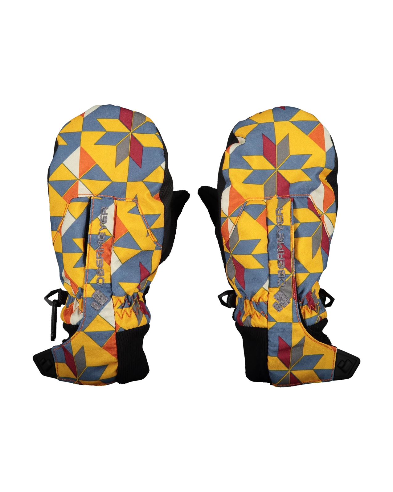Obermeyer Thumbs Up Mitten Print - Geo Metric 3 Obermeyer Thumbs Up Mitten Print - Geo Metric